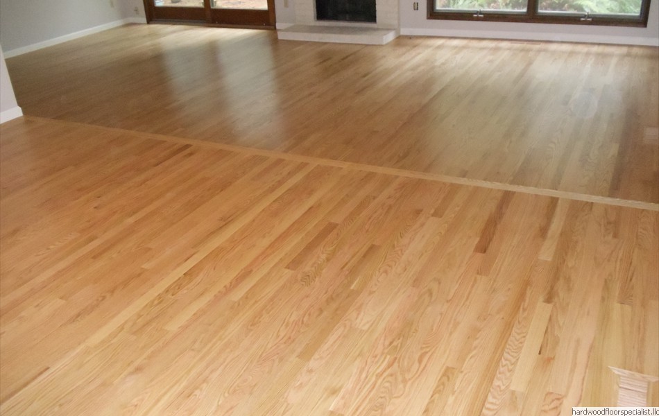 17 New floor Red Oak with Bona Traffic finish